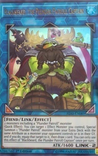 Blackbeard, the Plunder Patroll Captain (IGAS-EN089)