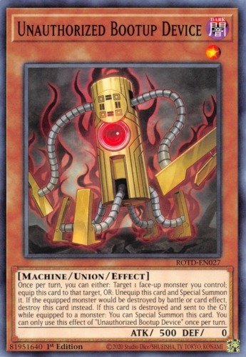 Unauthorized Bootup Device (ROTD-EN027)