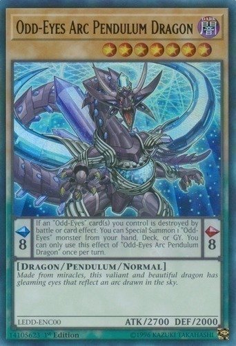 Odd-Eyes Arc Pendulum Dragon (LEDD-ENC00)