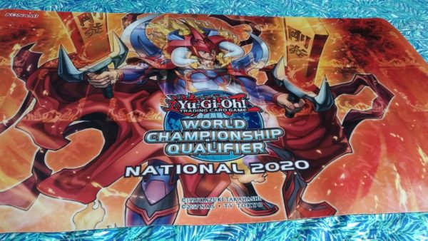 Playmat National WCQ 2020 "Ferocious Flame Swordsman"