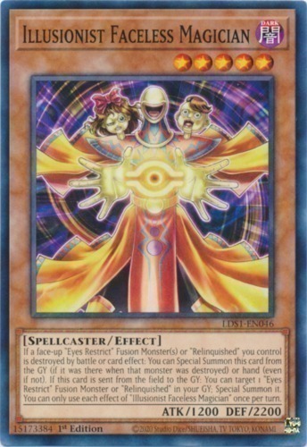 Illusionist Faceless Magician (LED2-EN002)
