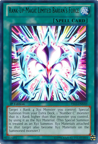 Rank-Up-Magic Limited Barian's Force (YS13-ENV02)