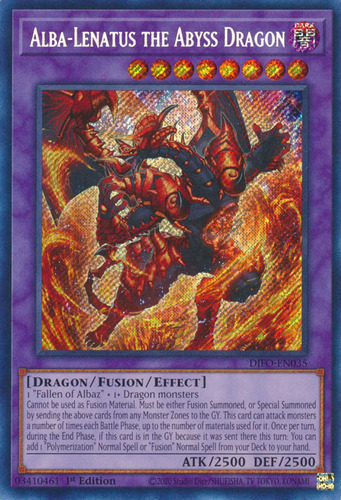 Alba-Lenatus the Abyss Dragon (MP23-EN080)