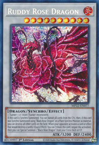 Ruddy Rose Dragon (MP22-EN077)
